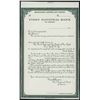 Image 1 : First National Bank of Hawaii Proof Travelers Letter of Credit.