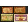 Image 1 : Government of Lebanon, 1942-50, Quartet of Issued Notes