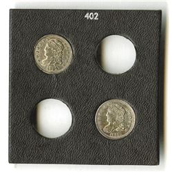 Bust Half Dime Pair.