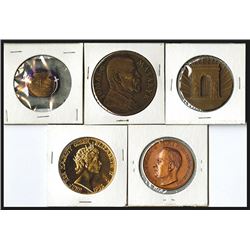 World Medals Assortment. 1920s-1966.