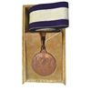 Image 1 : Japanese Horse Medal, ca. 1920-30 with Ribbon and Storage Box.