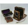 Image 1 : THE ROYAL INSTANTOGRAPH PATENT CAMERA, late 19th Century, cased, with 'Lancaster & Son, Birmingha...