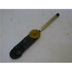 MORTONS OPHTHALMOSCOPE, early 20th Century, (case distressed) £20-30...