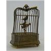 Image 1 : AN AUTOMATON SINGING BIRD IN CAGE, 19th Century French, height 17cm, (with key)  £300-400...