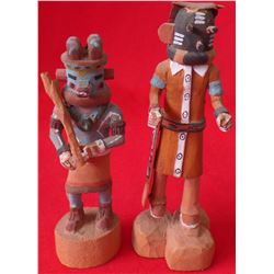 Two Hopi Miniature Kachinas