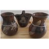 Image 1 : Three Santa Clara Pottery Items