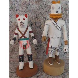 Two Miniature Hopi Kachinas