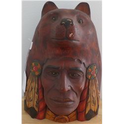 Large Indian Carving