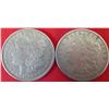 Image 2 : Five (5) Morgan Silver Dollars