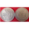 Image 5 : Five (5) Morgan Silver Dollars