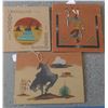 Image 1 : Three Navajo Sand Paintings
