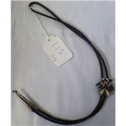 Zuni Inlaid Bolo Tie