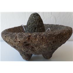 Stone Mortar and Pestle