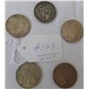 Image 1 : 5 Silver Dollars (Peace)