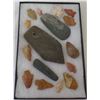 Image 1 : Slate & Chert Artifacts from Indiana