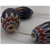 Image 4 : 3 Large Rare 6 Layer Chevron Beads