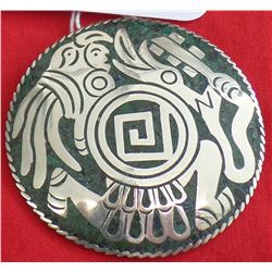 Taxco Mexico Signed Pendant/Pin