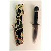 Image 2 : VINTAGE HUNTING/SURVIVAL FIGHTING KNIFE-SHEATH, COMPASS