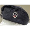 Image 1 : NAZI RED CROSS OVERSEAS CAP WITH INITIALS "KL" STITCHED