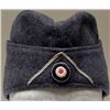 Image 2 : NAZI RED CROSS OVERSEAS CAP WITH INITIALS "KL" STITCHED