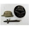 Image 5 : DER STAHLHELM GROUPING-BADGE, ID BOOK,PIN, DOCUMENTS