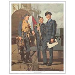 Tom McNeely Art Print Royal Canadian Air Force -WWII