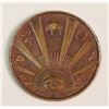 Image 2 : Good Luck Will Accompany the Bearer All Seeing Eye Coin