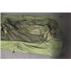 Image 2 : Vintage WWII Army Green 1 Man Pup Tent Screened Shelter