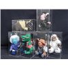 Image 2 : 8 Star Trek Alien Beans, Cosmo Critters, Mint in Case