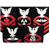 Image 2 : 5) U.S. NAVY SLEEVE RATE & RANKING PATCHES - LARGE