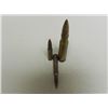 Image 1 : 3 WWII RIFLE AND ARTILLERY BULLETS-ONE HAS US INSIGNIA