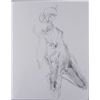 Image 4 : Betty Snyder Rees Original 2 sided Drawing Nude Woman