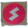 Image 1 : NAZI DJ/HJ GERMAN YOUTH UNIFORM PATCH-ORIGINAL