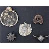 Image 1 : Group of 5) Mini Medals and Pins WWII Nazi German
