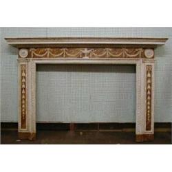 A Scaglio Adams style fire surround 72" £150-200...