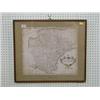 An 18th Century Robert Morden map of Devonshire, framed £30-40...