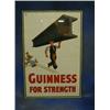 Image 1 : A 1950/60's Guinness advertising poster "Guinness for Strength" £150-200...