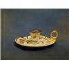 A circular Quimper chamber stick the base marked Ste Honorine £15-25...