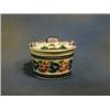 A Quimper twin handled butter dish the base marked HB Quimper and impressed 2983 £20-30...