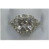 Image 1 : STERLING SILVER CUBIC ZIRCONIA RING RETAIL $150