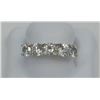 Image 1 : STERLING SILVER CUBIC ZIRCONIA RING