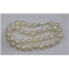 Image 3 : STERLING SILVER CLASP FRESHWATER PEARL NECKLACE