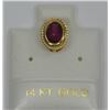 Image 1 : 14 KT GOLD TOURMALINE PENDANT msrp: $200