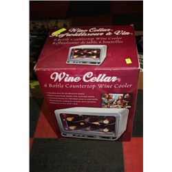 NEW KOOLATRON 6 BOTTLE COUNTERTOP WINE COOLER