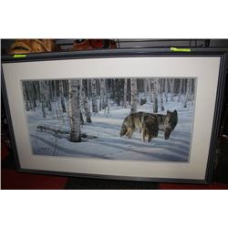 "WHEN PATHS CROSS" BY DANIEL SMITH SIGNED FRAMED