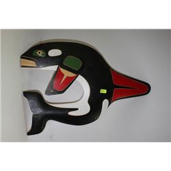 KILLER WHALE BY VAN JOSEPH 21" TALL