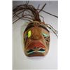 Image 1 : HAND CARVED WILD WOMAN MASK 13.5" TALL