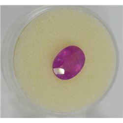 GENUINE RUBY GEMSTONE ( 8MM X 6MM) MSRP: $250