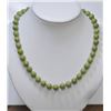 Image 1 : STERLING SILVER CLASP JADEITE NECKLACE