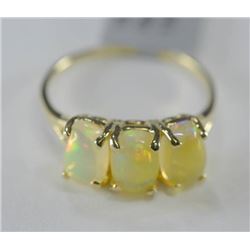 10KT GOLD OPAL RING WITH CERT. $1487